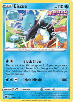 Eiscue #44 Eiscue - Brilliant Stars - #44 - Pokemon TCG card
