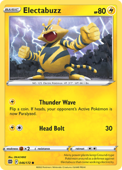 Electabuzz - Brilliant Stars - #46 - Pokemon TCG card
