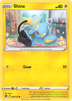 Shinx #49 Shinx - Brilliant Stars - #49 - Pokemon TCG card