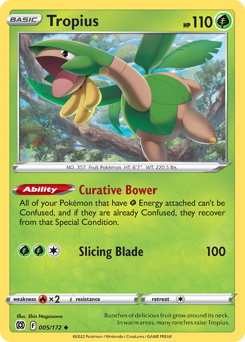Tropius - Brilliant Stars - #5 - Pokemon TCG card