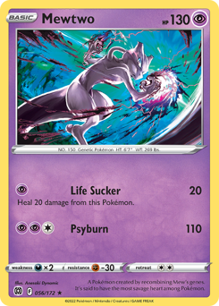 Mewtwo - Brilliant Stars - #56 - Pokemon TCG card