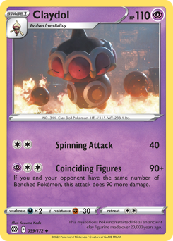 Claydol - Brilliant Stars - #59 - Pokemon TCG card