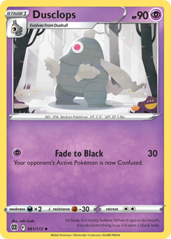 Dusclops #61 Dusclops - Brilliant Stars - #61 - Pokemon TCG card