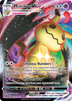 Mimikyu VMAX - Brilliant Stars - #69 - Pokemon TCG card