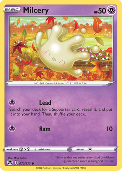 Milcery #70 Milcery - Brilliant Stars - #70 - Pokemon TCG card