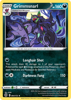 Grimmsnarl - Brilliant Stars - #94 - Pokemon TCG card