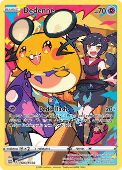 Dedenne #TG07 Dedenne - Brilliant Stars Trainer Gallery - #TG07 - Pokemon TCG card