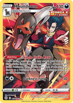 Houndoom #TG10 Houndoom - Brilliant Stars Trainer Gallery - #TG10 - Pokemon TCG card