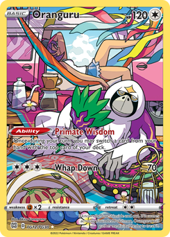 Oranguru #TG12 Oranguru - Brilliant Stars Trainer Gallery - #TG12 - Pokemon TCG card