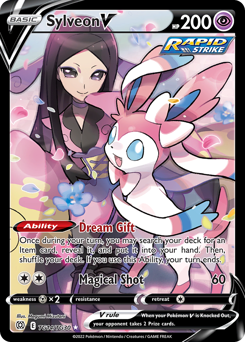 Sylveon V #TG14 Sylveon V - Brilliant Stars Trainer Gallery - #TG14 - Pokemon TCG card