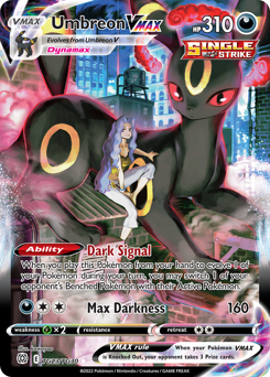 Umbreon VMAX #TG23 Umbreon VMAX - Brilliant Stars Trainer Gallery - #TG23 - Pokemon TCG card