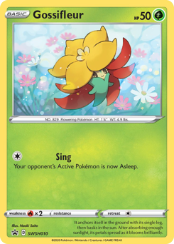 Gossifleur #SWSH010 Gossifleur - SWSH Black Star Promos - #SWSH010 - Pokemon TCG card