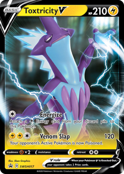 Toxtricity V #SWSH017 Toxtricity V - SWSH Black Star Promos - #SWSH017 - Pokemon TCG card