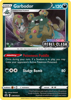 Garbodor #SWSH025 Garbodor - SWSH Black Star Promos - #SWSH025 - Pokemon TCG card