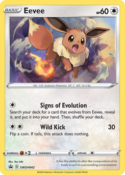 Eevee - SWSH Black Star Promos - #SWSH042 - Pokemon TCG card