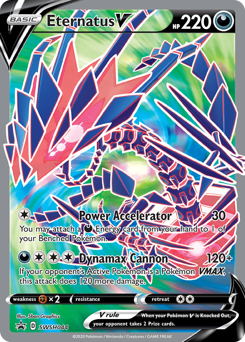 Eternatus V - SWSH Black Star Promos - #SWSH044 - Pokemon TCG card