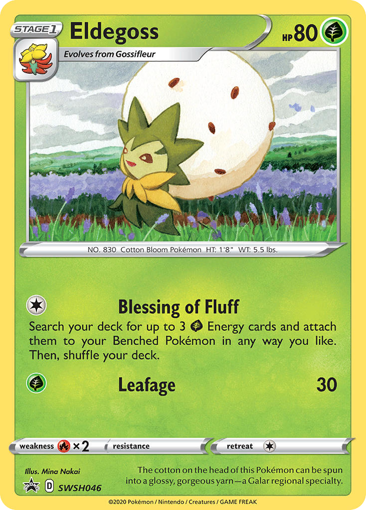 Eldegoss - SWSH Black Star Promos - #SWSH046 - Pokemon TCG card
