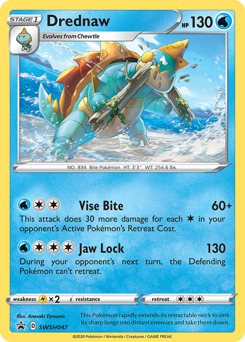 Drednaw - SWSH Black Star Promos - #SWSH047 - Pokemon TCG card