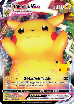 Pikachu VMAX #SWSH062 Pikachu VMAX - SWSH Black Star Promos - #SWSH062 - Pokemon TCG card