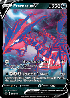 Eternatus V - SWSH Black Star Promos - #SWSH064 - Pokemon TCG card