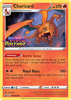 Charizard #SWSH066 Charizard - SWSH Black Star Promos - #SWSH066 - Pokemon TCG card