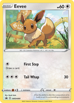 Eevee - SWSH Black Star Promos - #SWSH095 - Pokemon TCG card