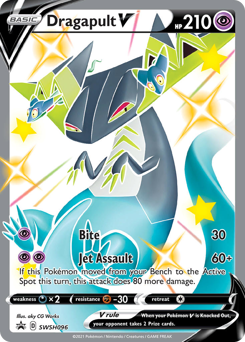 Dragapult V - SWSH Black Star Promos - #SWSH096 - Pokemon TCG card