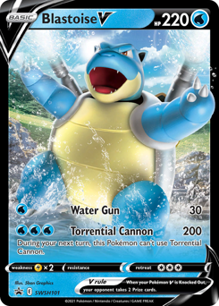 Blastoise V - SWSH Black Star Promos - #SWSH101 - Pokemon TCG card