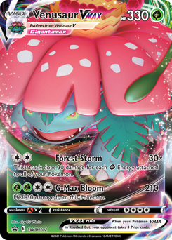 Venusaur VMAX #SWSH102 Venusaur VMAX - SWSH Black Star Promos - #SWSH102 - Pokemon TCG card