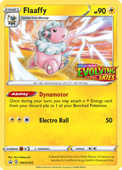 Flaaffy #SWSH122 Flaaffy - SWSH Black Star Promos - #SWSH122 - Pokemon TCG card