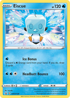 Eiscue #SWSH128 Eiscue - SWSH Black Star Promos - #SWSH128 - Pokemon TCG card