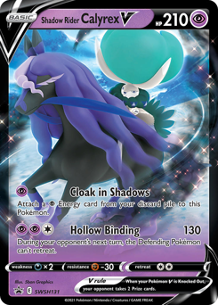 Shadow Rider Calyrex V - SWSH Black Star Promos - #SWSH131 - Pokemon TCG card