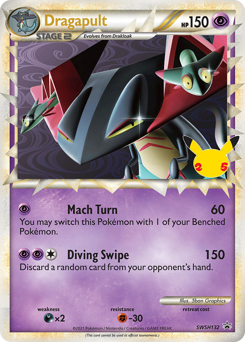Dragapult - SWSH Black Star Promos - #SWSH132 - Pokemon TCG card