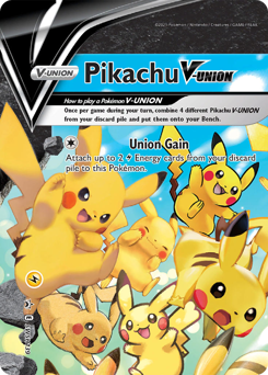 Pikachu V-UNION #SWSH139 Pikachu V-UNION - SWSH Black Star Promos - #SWSH139 - Pokemon TCG card