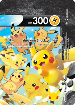 Pikachu V-UNION #SWSH140 Pikachu V-UNION - SWSH Black Star Promos - #SWSH140 - Pokemon TCG card