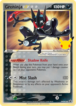 Greninja ★ #SWSH144 Greninja ★ - SWSH Black Star Promos - #SWSH144 - Pokemon TCG card