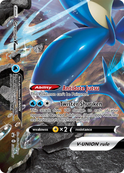 Greninja V-UNION #SWSH157 Greninja V-UNION - SWSH Black Star Promos - #SWSH157 - Pokemon TCG card