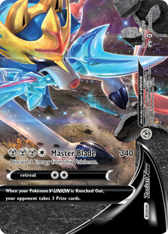 Zacian V-UNION - SWSH Black Star Promos - #SWSH166 - Pokemon TCG card