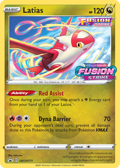 Latias #SWSH171 Latias - SWSH Black Star Promos - #SWSH171 - Pokemon TCG card