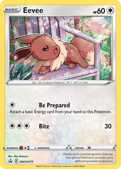 Eevee - SWSH Black Star Promos - #SWSH175 - Pokemon TCG card