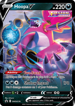Hoopa V - SWSH Black Star Promos - #SWSH176 - Pokemon TCG card
