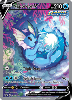 Vaporeon V #SWSH181 Vaporeon V - SWSH Black Star Promos - #SWSH181 - Pokemon TCG card