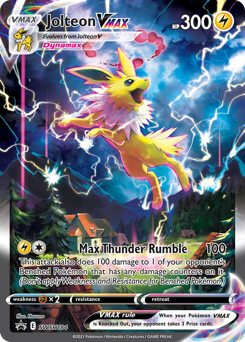 Jolteon VMAX - SWSH Black Star Promos - #SWSH184 - Pokemon TCG card