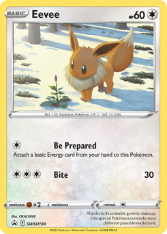 Eevee - SWSH Black Star Promos - #SWSH190 - Pokemon TCG card