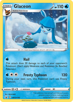 Glaceon - SWSH Black Star Promos - #SWSH192 - Pokemon TCG card