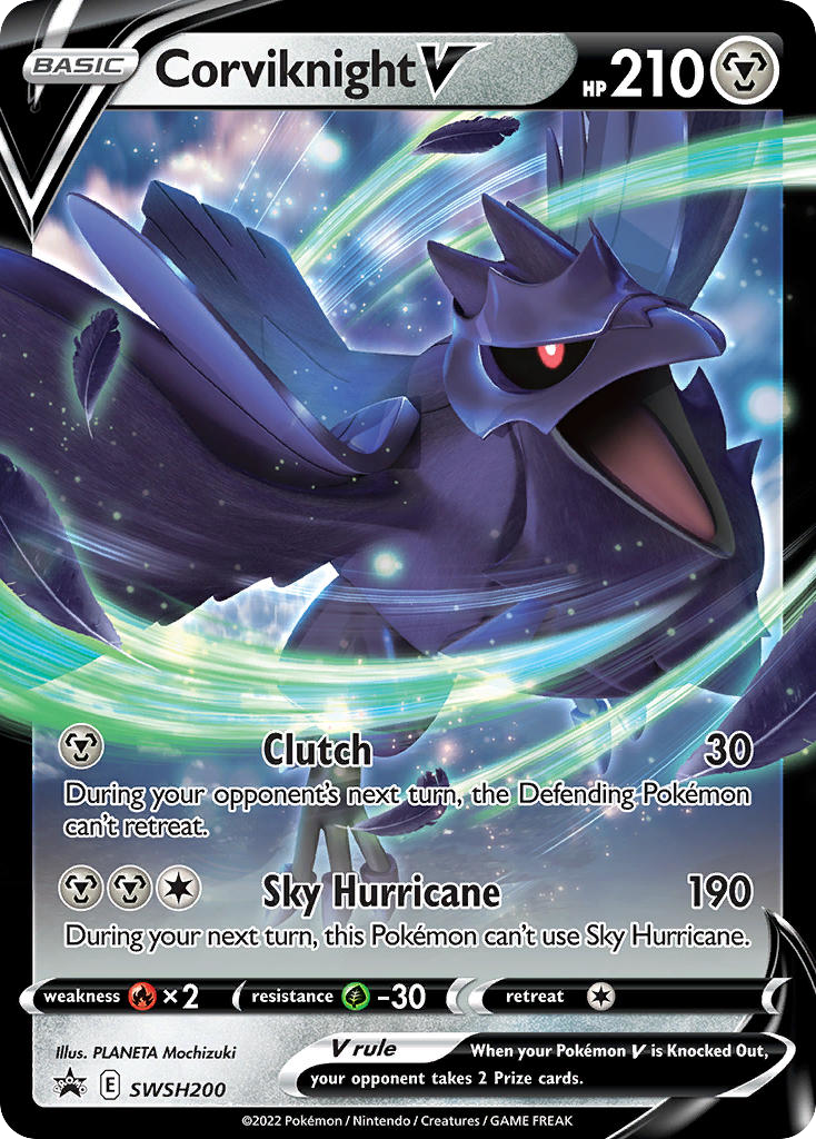 Corviknight V - SWSH Black Star Promos - #SWSH200 - Pokemon TCG card