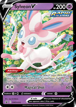 Sylveon V #SWSH202 Sylveon V - SWSH Black Star Promos - #SWSH202 - Pokemon TCG card