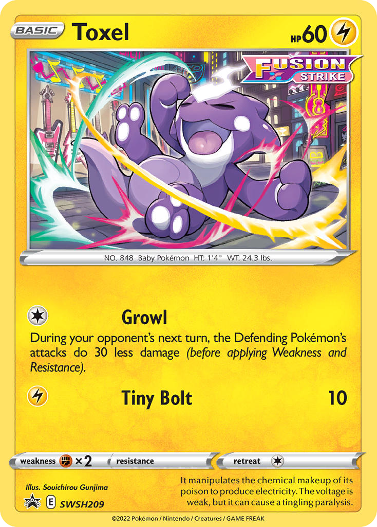 Toxel - SWSH Black Star Promos - #SWSH209 - Pokemon TCG card