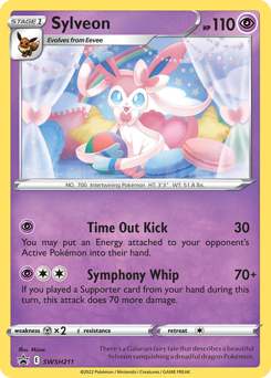 Sylveon #SWSH211 Sylveon - SWSH Black Star Promos - #SWSH211 - Pokemon TCG card