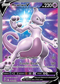 Mewtwo V #SWSH229 Mewtwo V - SWSH Black Star Promos - #SWSH229 - Pokemon TCG card